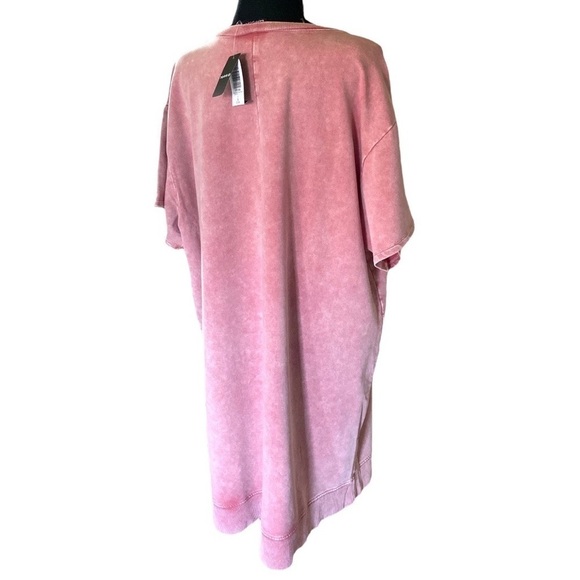 TORRID Crewneck Stonewashed Sweatshirt Dress Woman’s 3X Kangaroo Pocket … - Picture 6 of 10